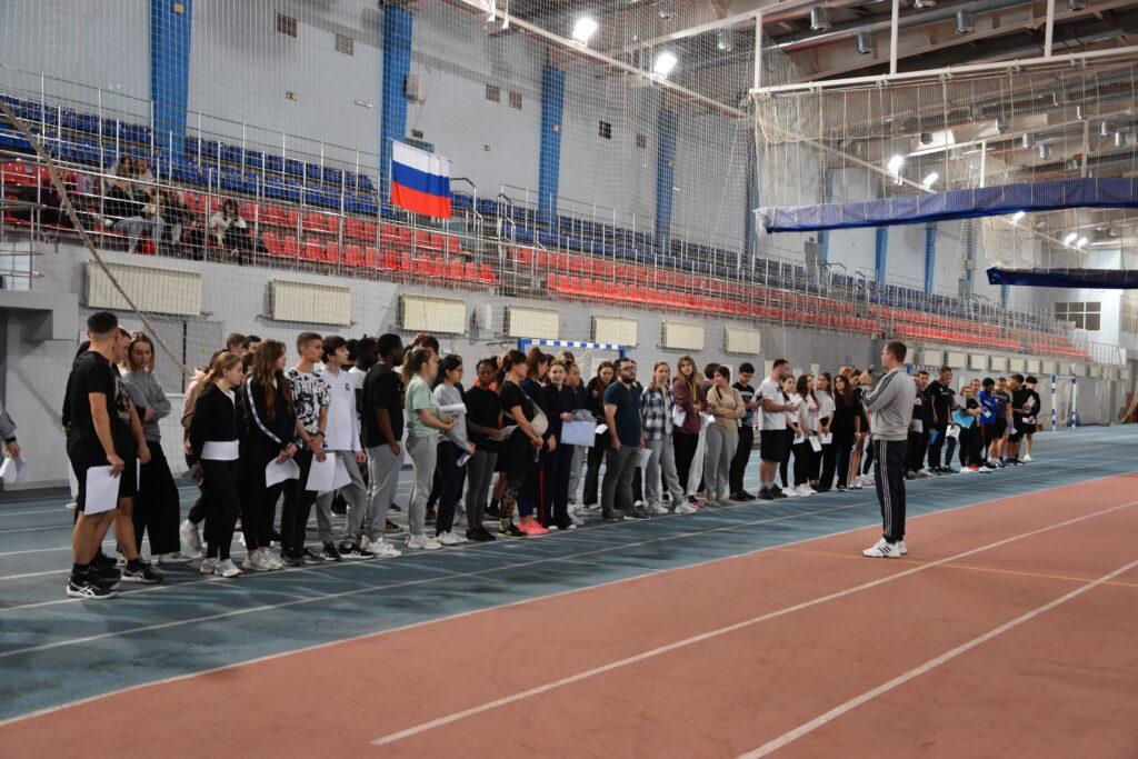 Тестирование комплекса ГТО в УСК С. Хоркиной